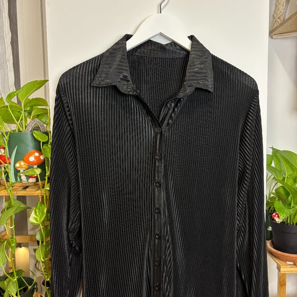 Lyaner‎ Silk Tie Wrap Dress Size Medium - Picture 3 of 8